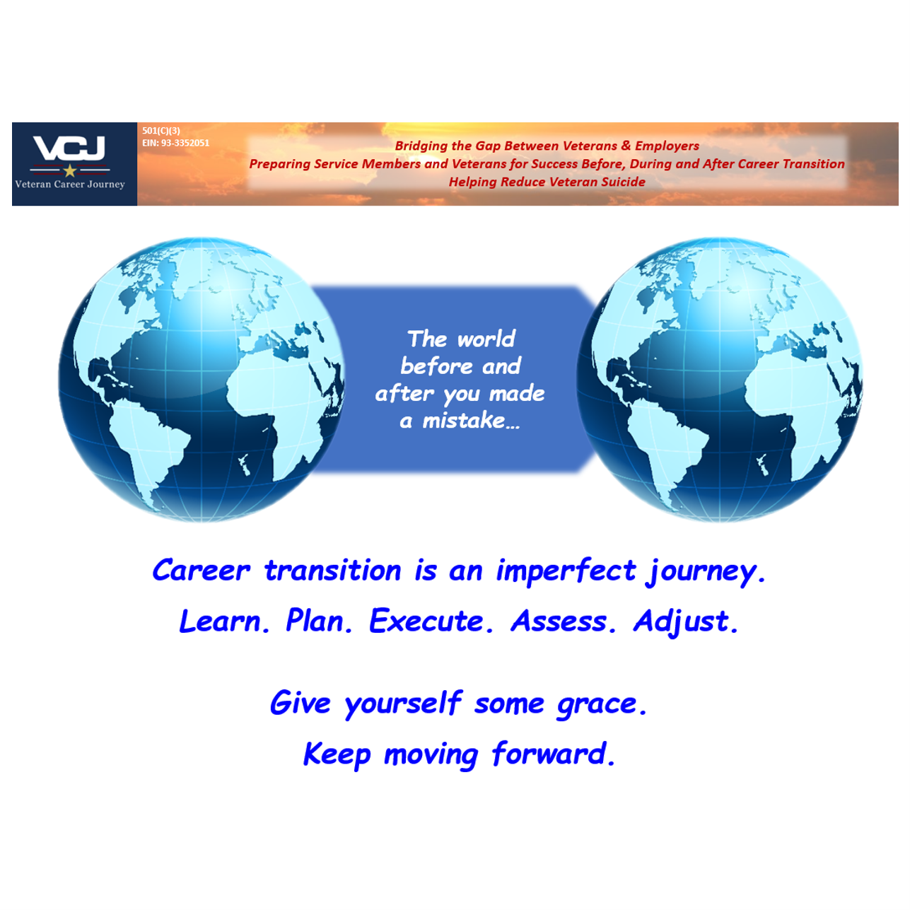 Mistakes: Opportunities to Improve Your Career Transition Journey