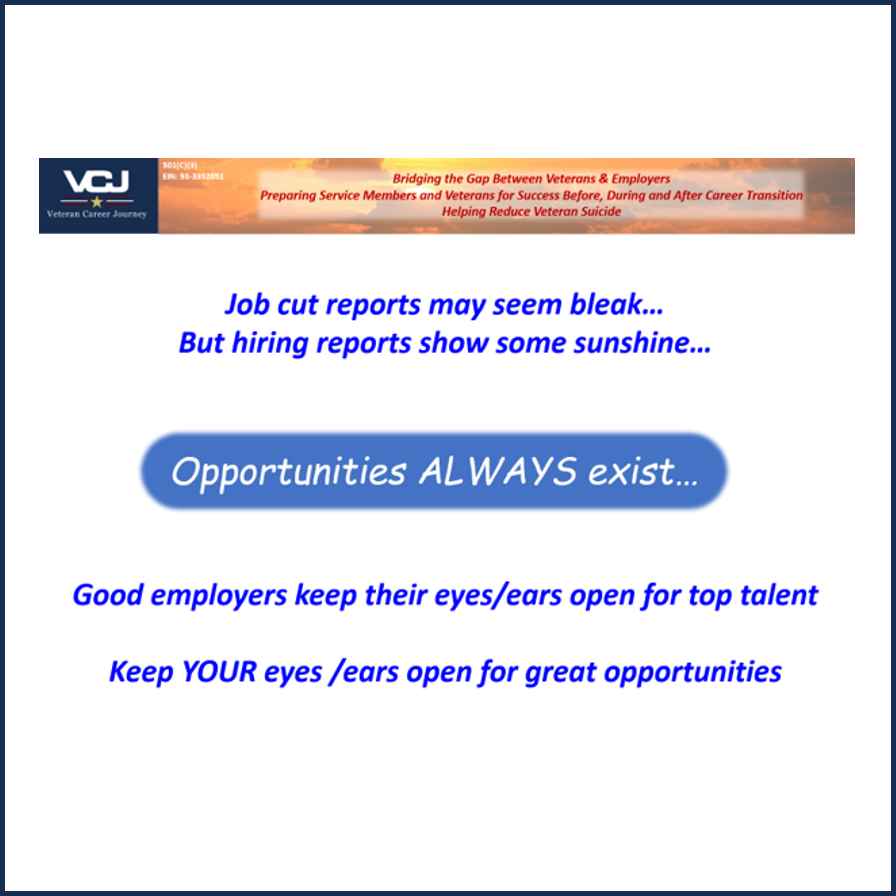 Opportunity Exists No Matter How Bleak the News May Seem!